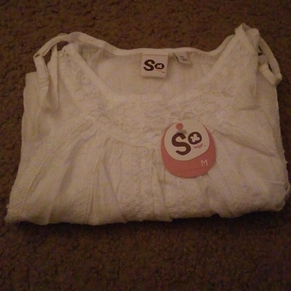 Strapless summer shirt